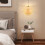 Costway Bamboo Pendant Light Hand-woven Ceiling Light Chandelier E27 Natural 3