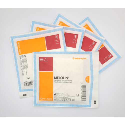 Melolin 10cm x 10cm Pack of 10 - REF: 66974941