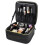 Gr8 Home Black Cosmetic Makeup Vanity Case Make Up Storage With Light Up Mirror 3