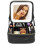 Gr8 Home Black Cosmetic Makeup Vanity Case Make Up Storage With Light Up Mirror 4