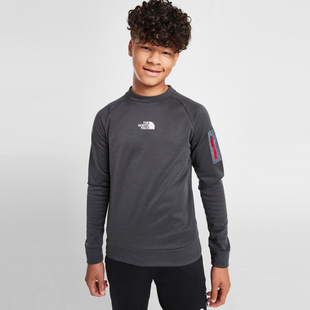 (XL (12-13 Years)) The North Face Mittellegi Junior Boys Crew Sweatshirt