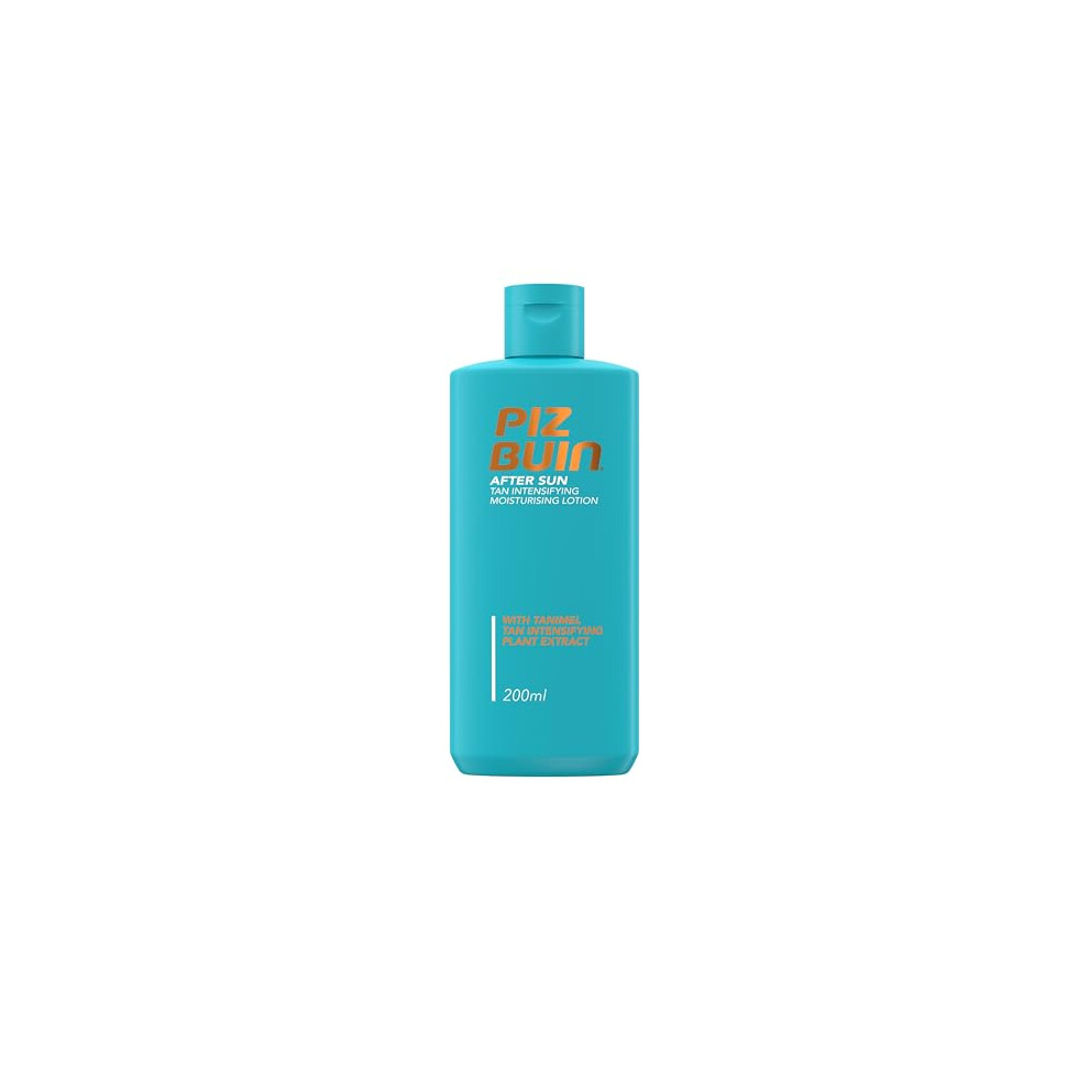 Piz Buin After Sun Tan Intensifying Moisturising Lotion | With Shea Butter and Vitamin E | 200 ml (Pack of 1)