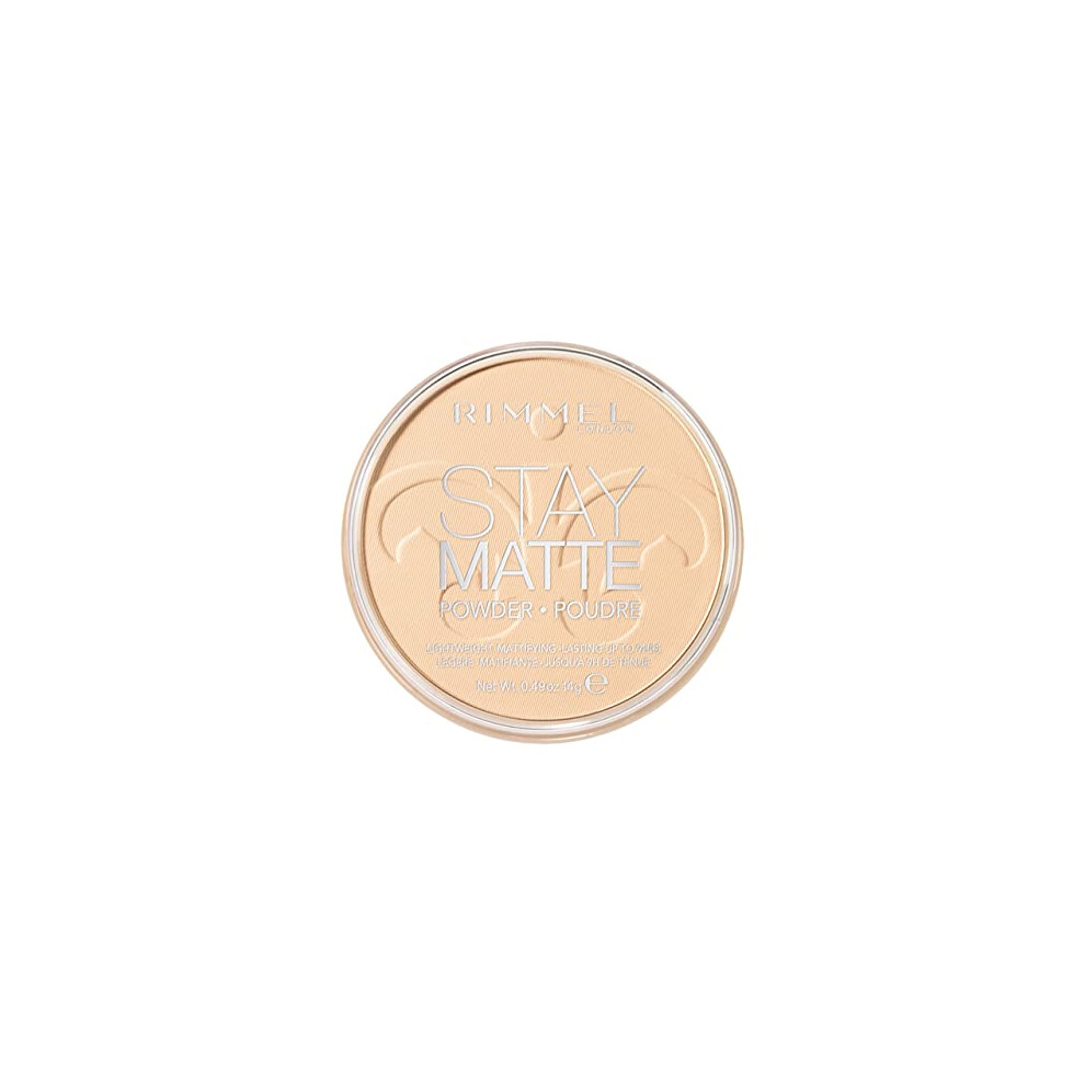 Rimmel Stay Matte Pressed Powder, Transparent, 14g