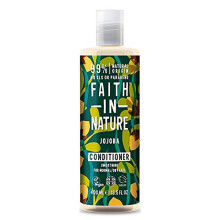 Faith In Nature Natural Jojoba Conditioner, Smoothing for Dry Hair & Scalp, Vegan & Cruelty Free, No SLS, Silicones or Parabens, 400ml