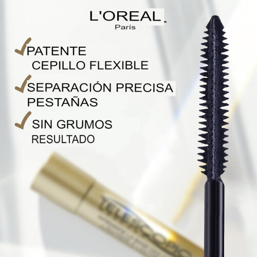 L'Oreal Paris Mascara Telescopic Black 8.4 ml 1