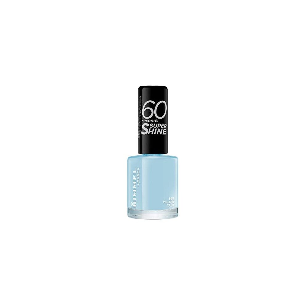 Rimmel 60 Seconds Super Shine Nail Polish, Pillow Talk, 8 ml