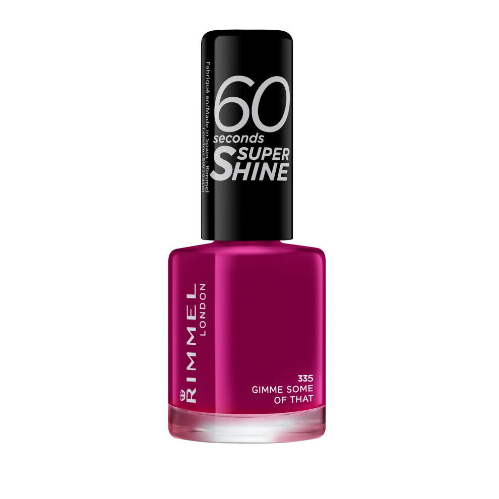 Rimmel 60 Seconds Super Shine Nail Polish - 8 ml, Gimme Some of That