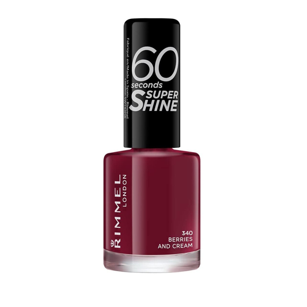 Rimmel 60 Seconds Super Shine Nail Polish, 8Ml