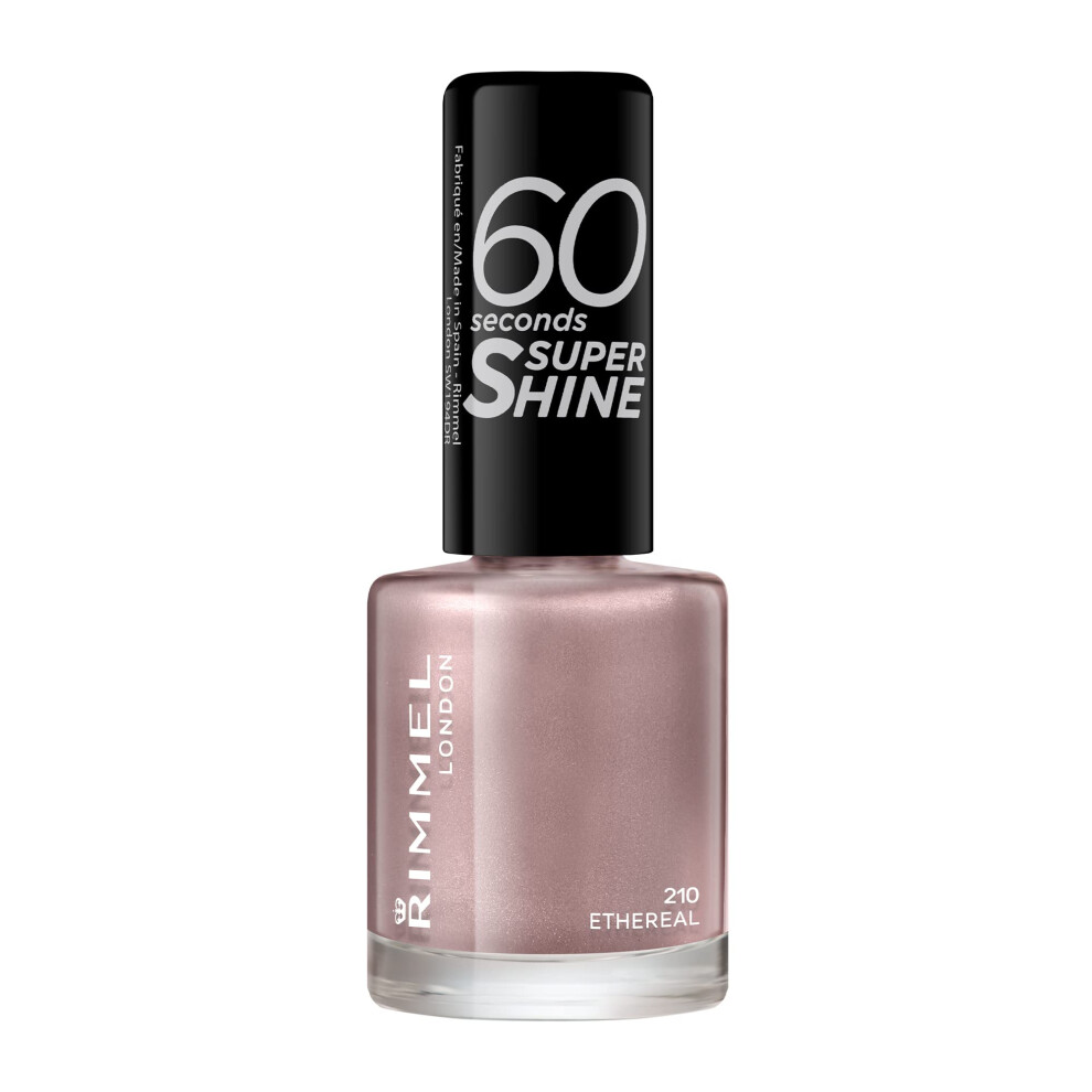 Rimmel 60 Seconds Super Shine Nail Polish - 8 ml, Ethereal