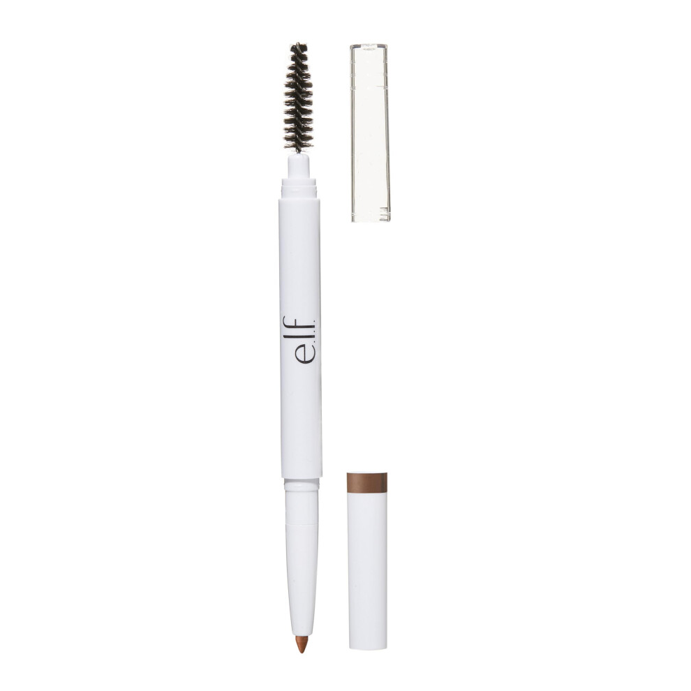 e.l.f., Instant Lift Brow Pencil, Dual-Sided, Precise, Fine Tip, Shapes, Defines, Fills Brows, Contours, Combs, Tames, Taupe 0.18g