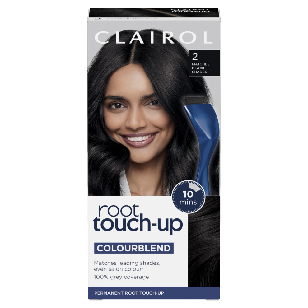 Clairol Nice'n Easy Root Touch-Up Permanent 2 Black Hair Dye