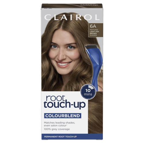 Clairol Clairol Root Touch-Up Permanent Hair Dye, 6A Light Ash Brown