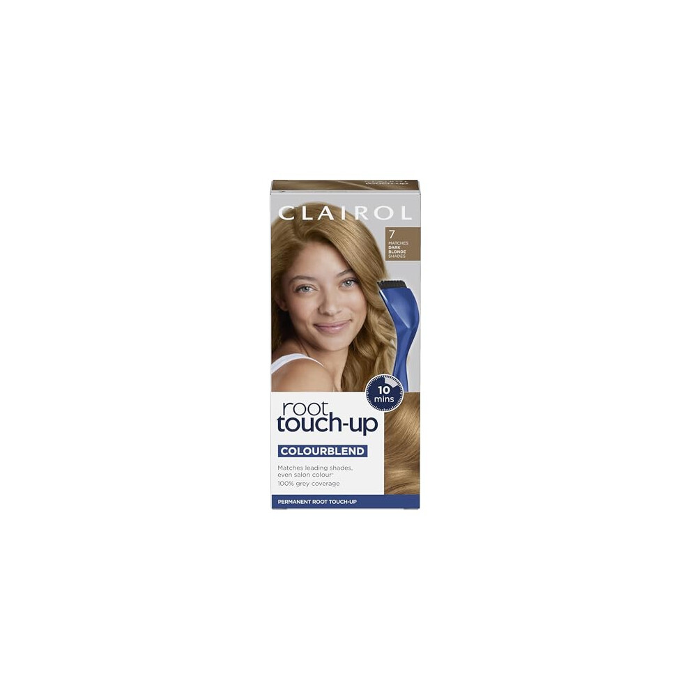 Clairol Root Touch-Up Permanent Hair Dye, 7 Dark Blonde