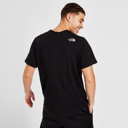 The North Face (S) The North Face Mens Simple Dome Reflective Grey Logo Tee 2