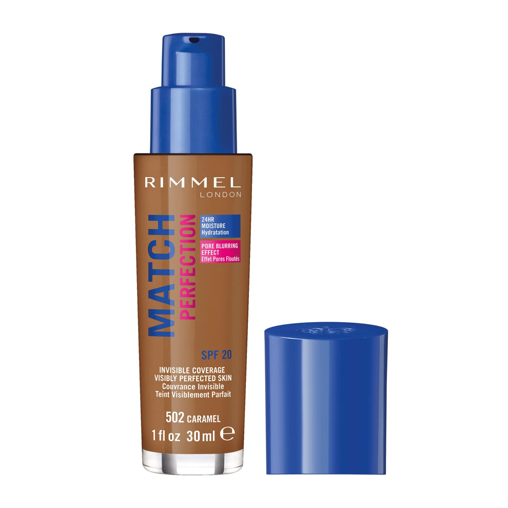 Rimmel Match Perfection Foundation #502-Caramel