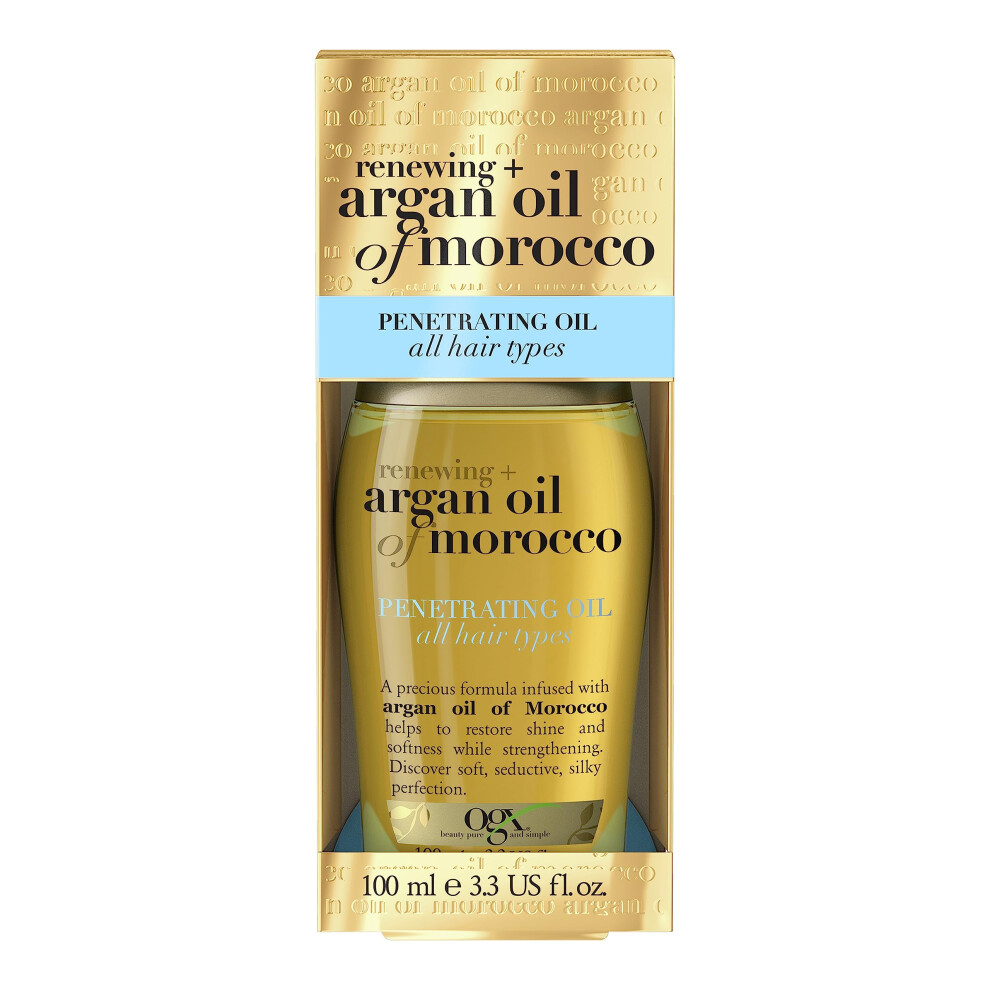 Ogx Argan Oil of Morocco Penetrating Hair Oil for All Hair Types, 100 ml