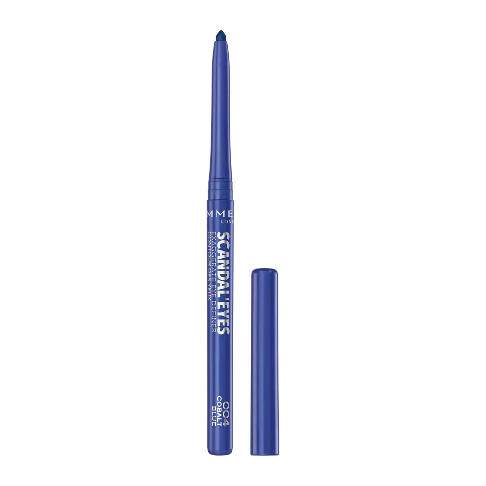 Rimmel London Scandaleyes Exaggerate Eye Definer, 004 Cobalt Blue, 0.35g (Pack of 1)