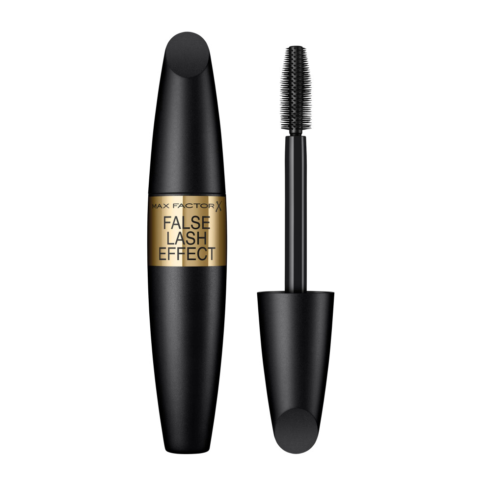 MAX FACTOR - False Lash Effect Mascara - Volumising Formula, Pro-Vitamin B5, Clump-Free, Flake-Free, Smudge-Proof - 01 Black - 13.1ml