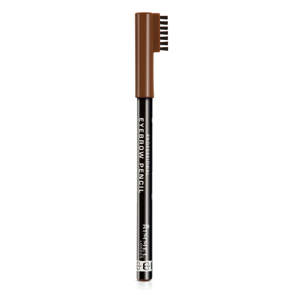 Rimmel Professional Eyebrow Pencil, Hazel, 1.4g (Pack of 1)