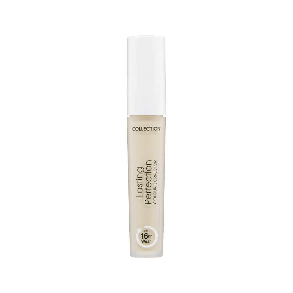 Collection Cosmetics Lasting Perfection Colour Correction Concealer, Reduces Dark Circles and Redness, Lemon