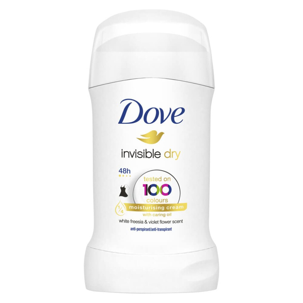 Desodorante en Stick Invisible Dry Dove (40 ml)