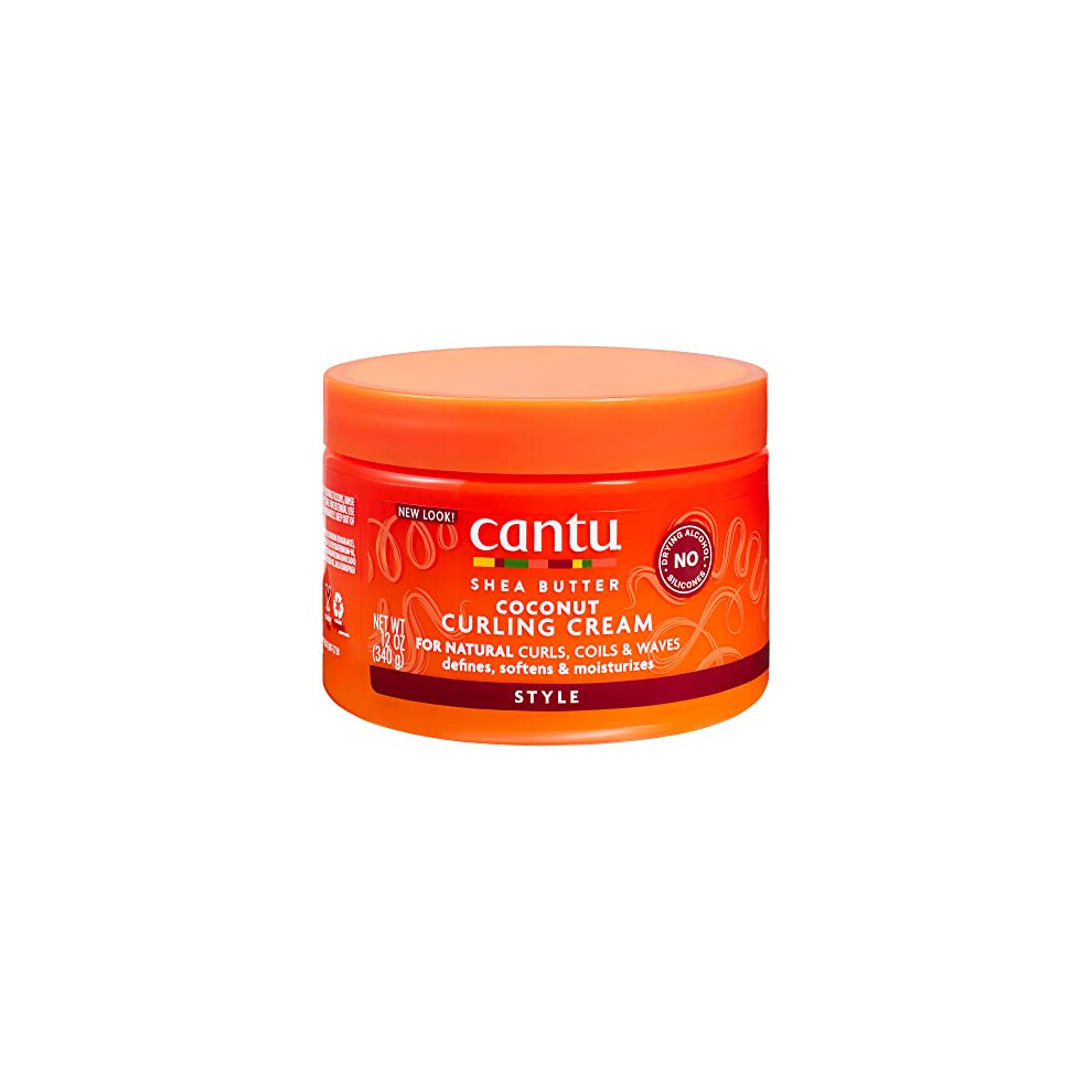 Cantu Cream Coconut Curling 340G (Packaging May Vary)
