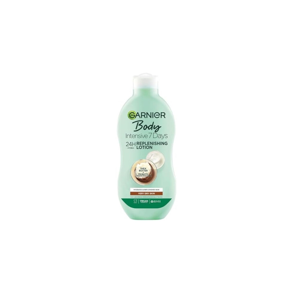 Garnier Intensive 7 Days Shea Butter Body Lotion Dry Skin, with glycerin - 400 ml