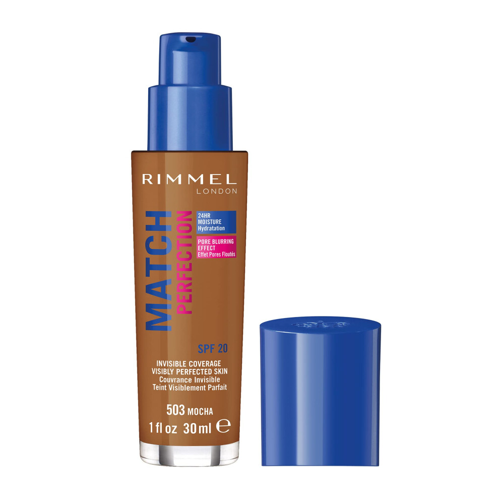 Rimmel Match Perfection Foundation, SPF 20, 503 Mocha 30ml