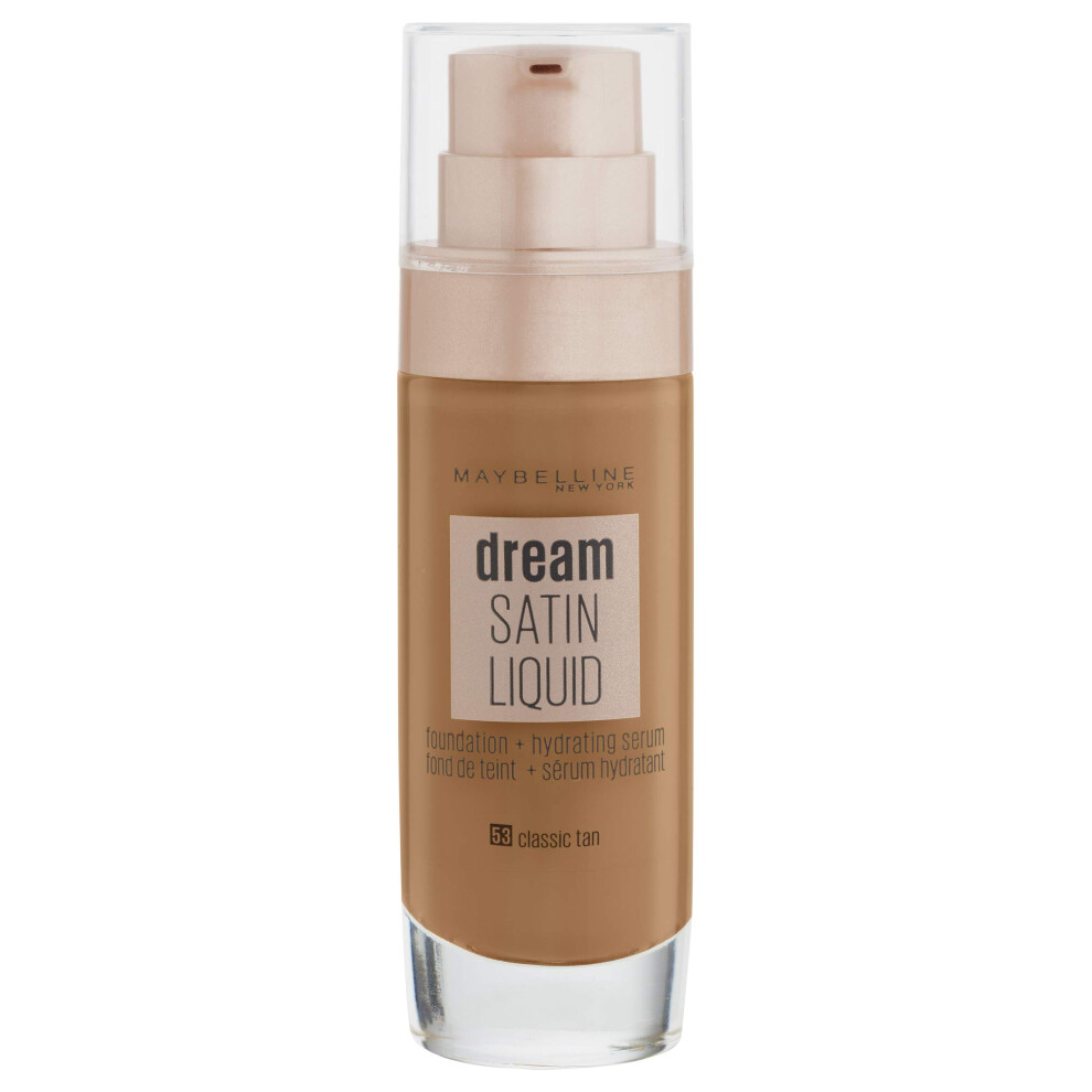 Maybelline Dream Satin Liquid Foundation 53 Classic Tan 30ml