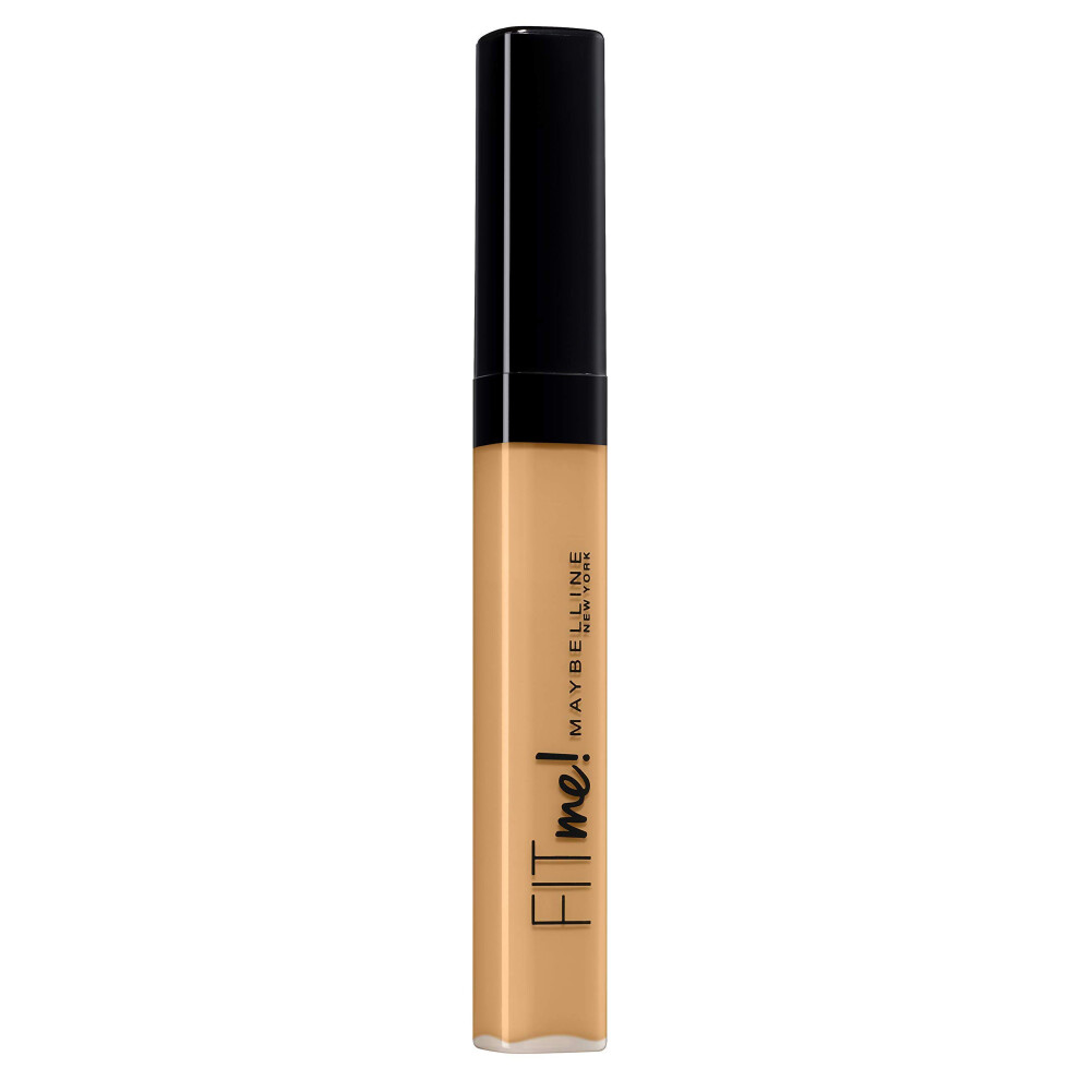 Maybelline Fit Me! Full Coverage Concealer, Matte & Poreless Ultra Blendable, Shade: 16 Warm Nude, 6.8 ml