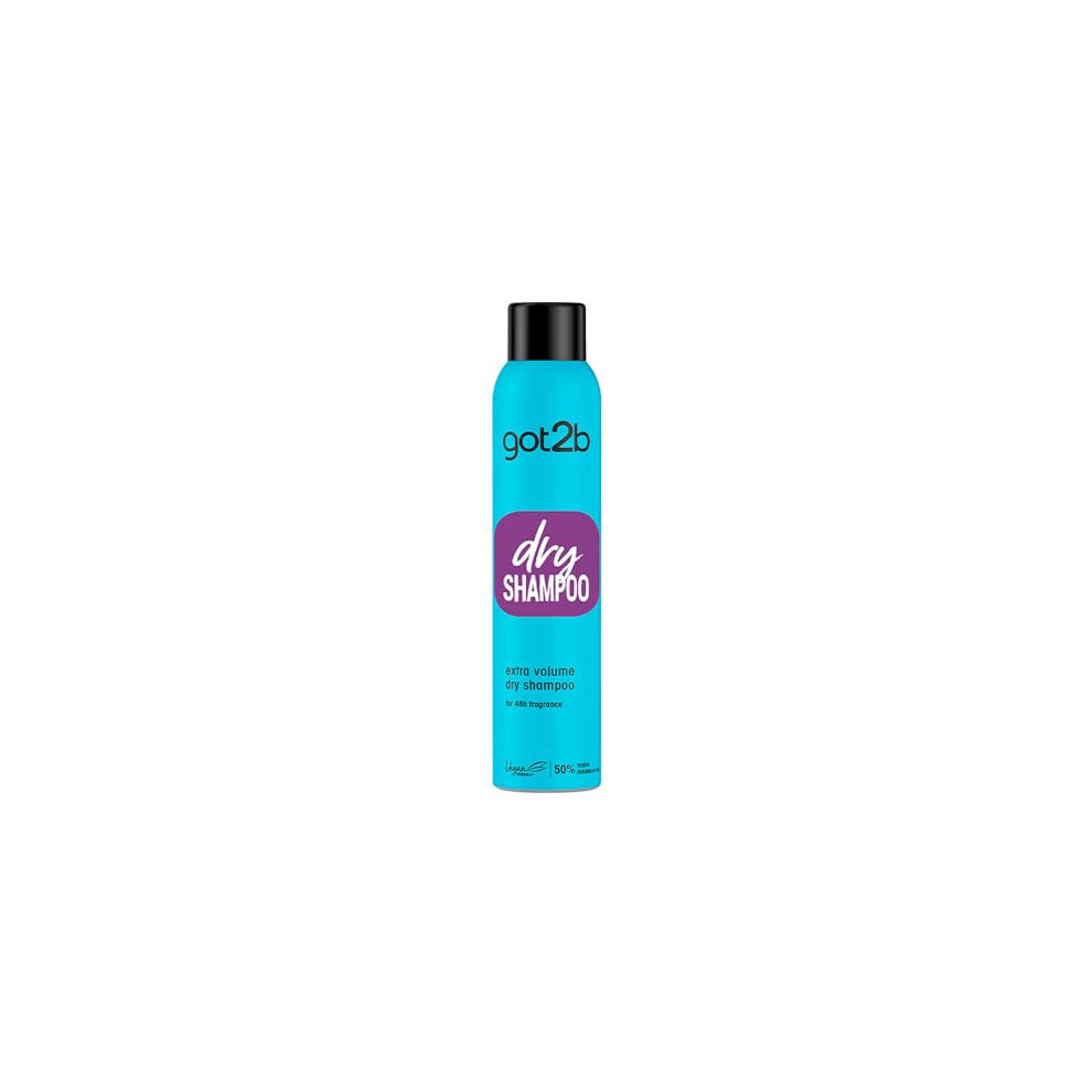 got2b Fresh It Up, No Rinse Spray to Refresh Hair in Between Washes, No White Residue, Dry Shampoo, Extra Volume 200ml