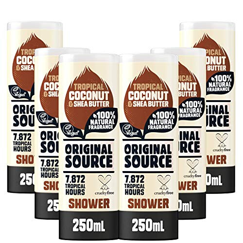 Original Source Original Source Coconut & Shea Butter Shower Gel, 6x250ml