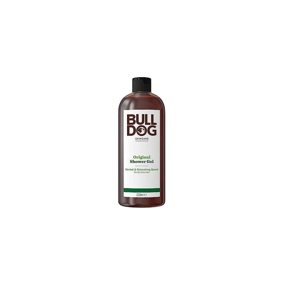 BULLDOG SKINCARE - Original Shower Gel Herbal and Refreshing Scent 500 ml