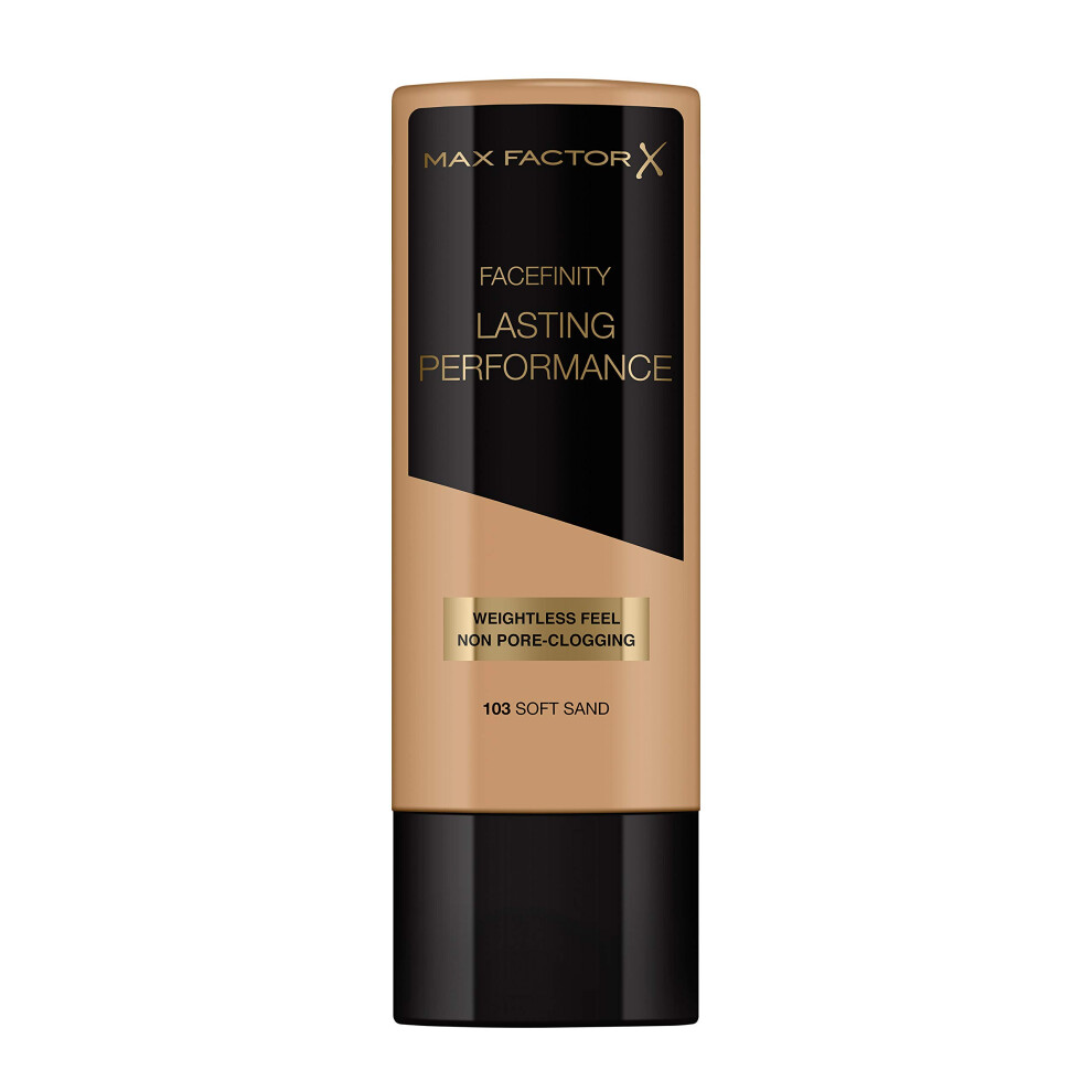 Max Factor Lasting Performance Long-Lasting Liquid Foundation - 103 Soft Sand, 35 ml