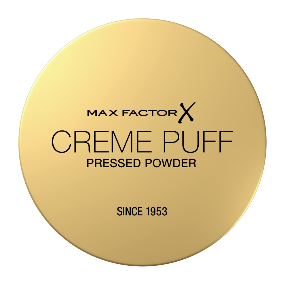 Max Factor CrÃme Puff Pressed Powder, 55 Candle Glow, 14g