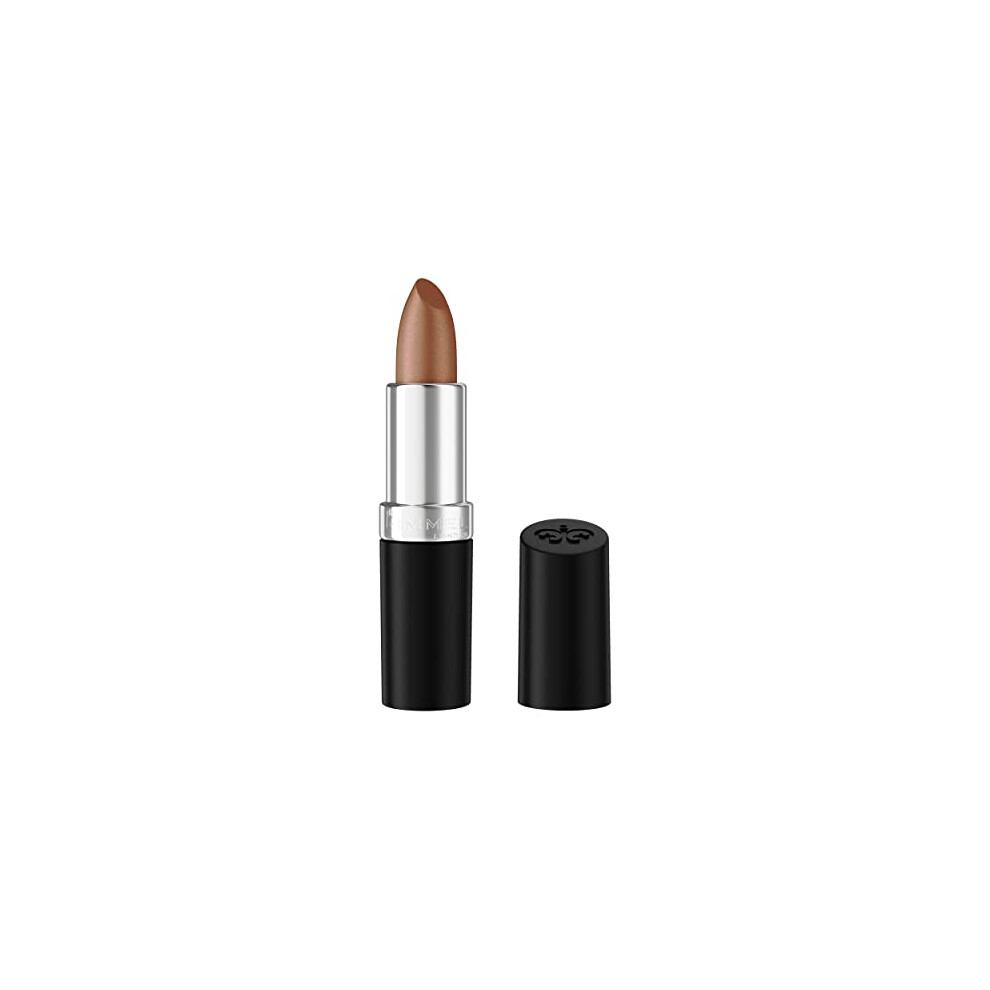 Rimmel Lasting Finish Lipstick 901 Golden Dust, Creamy Satin Finish, Long Lasting 8 HR Wear, Comfortable Formula, Rich Pigment