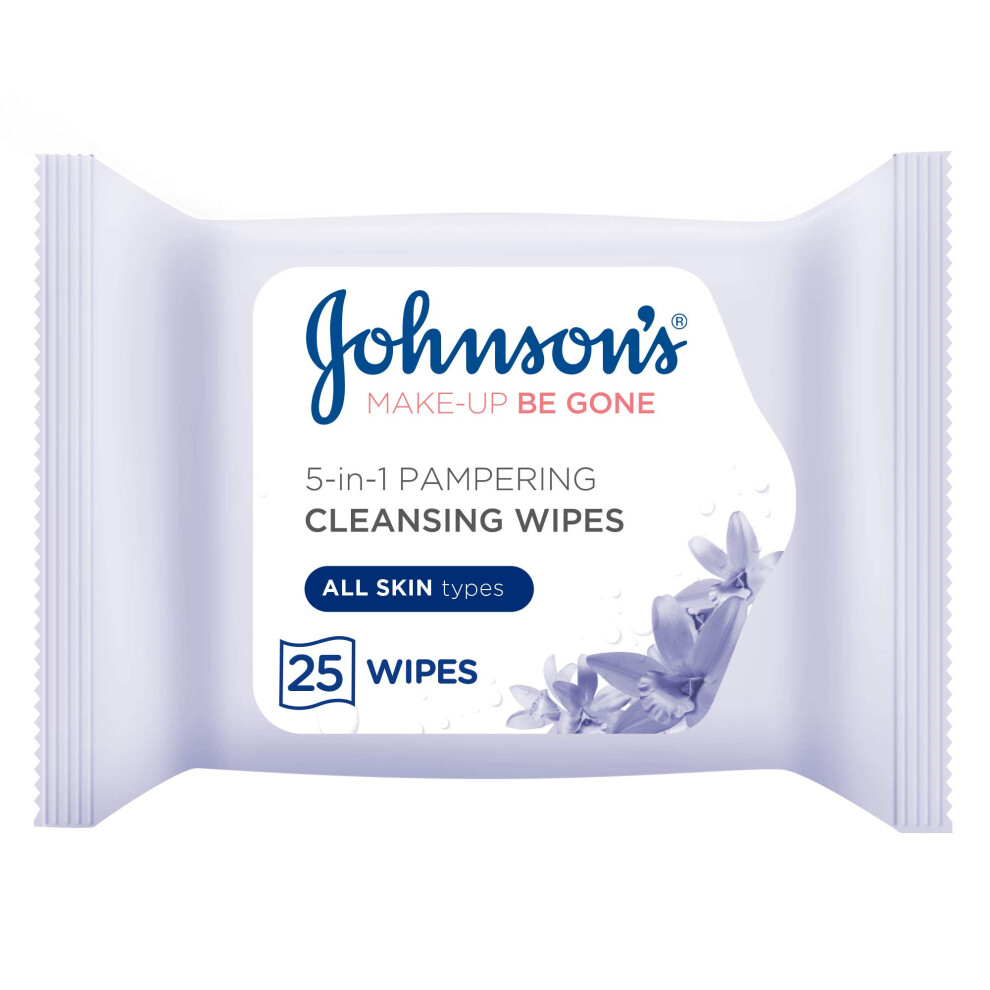 Johnson's Make Up Be Gone Pampering Wipes