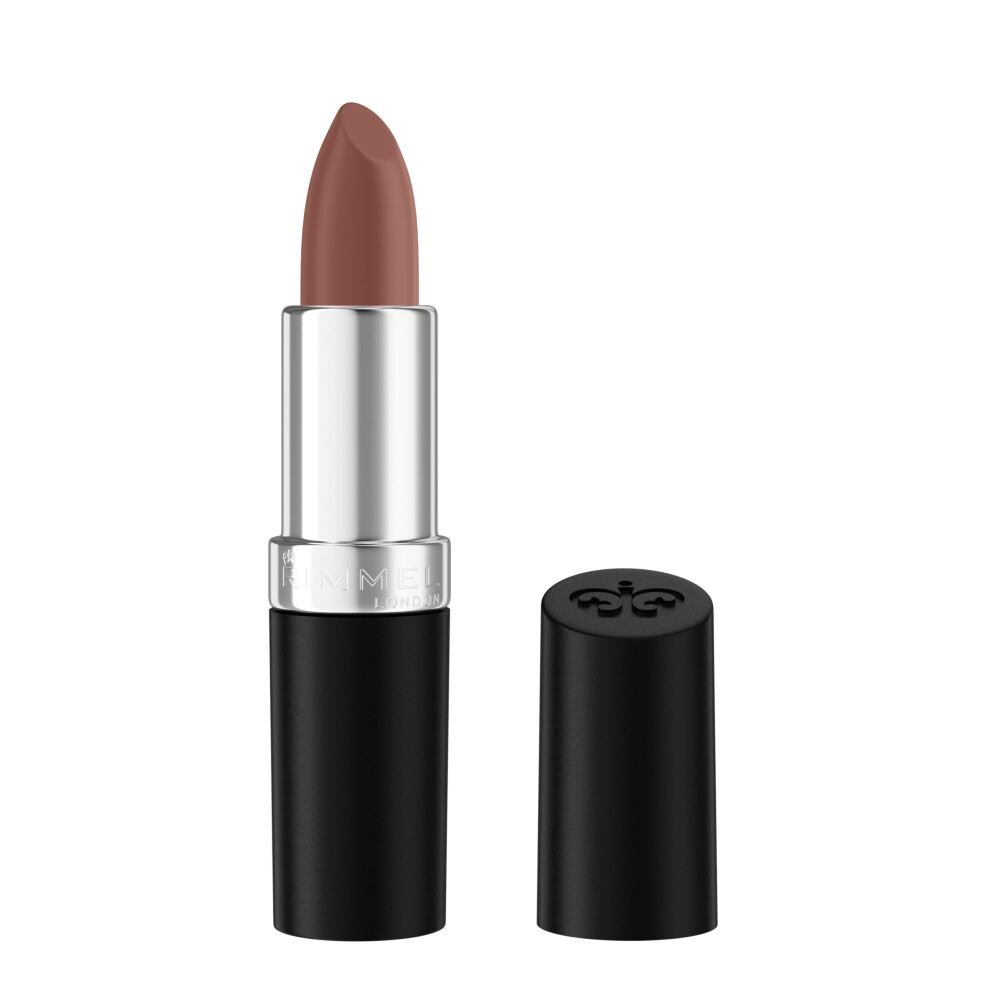 Rimmel Lasting Finish Lipstick 90's Baby, Creamy Satin Finish, Long Lasting 8 HR Wear, Comfortable Formula, Rich Pigment