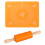 Silicone dough mat baking mat 40  30cm with rolling pin dough roller, roll-out mat non-stick coated 1
