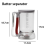 Cookie Cake Waffles Batter Dispenser Cookie Separator Batter Cream Speratator Cup Measuring Baking Tools 2