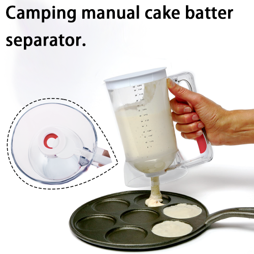 Cookie Cake Waffles Batter Dispenser Cookie Separator Batter Cream Speratator Cup Measuring Baking Tools 2