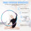 Detachable Exercise Hoola Hoop, 2 to 5lb Adjustable, 8 Sections Portable Indoor 2