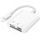 SD Card Reader for iPhone iPad,Micro SD Card Reader Memory Card Reader Plug and Play Trail Camera Viewer SD Card Adapter 7
