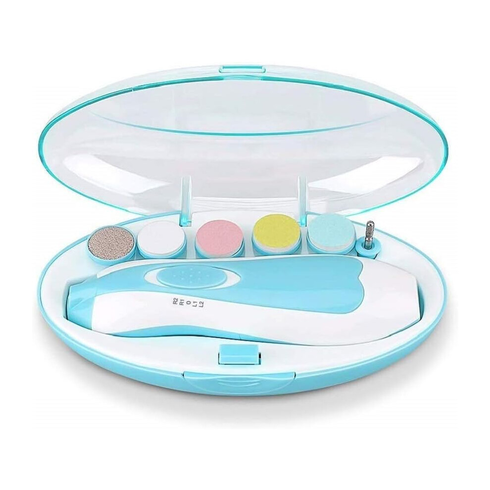 Baby Nail File Trimmer Safe Electric Nail Clippers Kit For Newborn Infant Toddler Kids Yohou