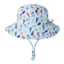 Baby Sun Hat Summer Beach UPF Sun Protection Baby Boy Hats Toddler Sun Hats Cap for Baby Girl Kid Bucket Hat-S
