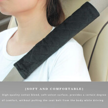 Car Seat Belt Cushions Shoulder Pad Soft Two Packs for All Car Owners for a More Comfortable Driving