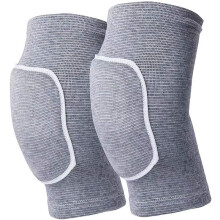 Non-Slip Knee Brace Soft Knee Pads Breathable Knee Compression Sleeve for Dance Wrestling Volleyball Basketball-M