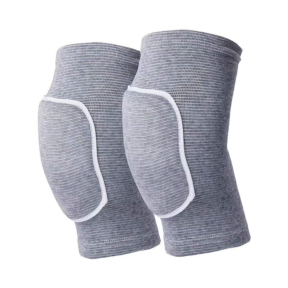 Non-Slip Knee Brace Soft Knee Pads Breathable Knee Compression Sleeve for Dance Wrestling Volleyball Basketball-M-image-OPC-PFBWT2R-NEW