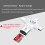 4 in 1 SD Card Reader Adapter External Storage Memory Expansion Helper with Type -C,Micro USB,USB 2.0 7