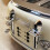 Charles Bentley Charles Bentley 4 Slice Toaster Stainless Steel Browning Control Dial with 6 Levels Cream & Chrome Crumb Tray Cancel Defrost Reheat Settings 8